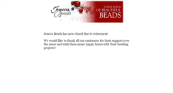 Desktop Screenshot of jenecabeads.com