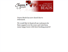 Tablet Screenshot of jenecabeads.com